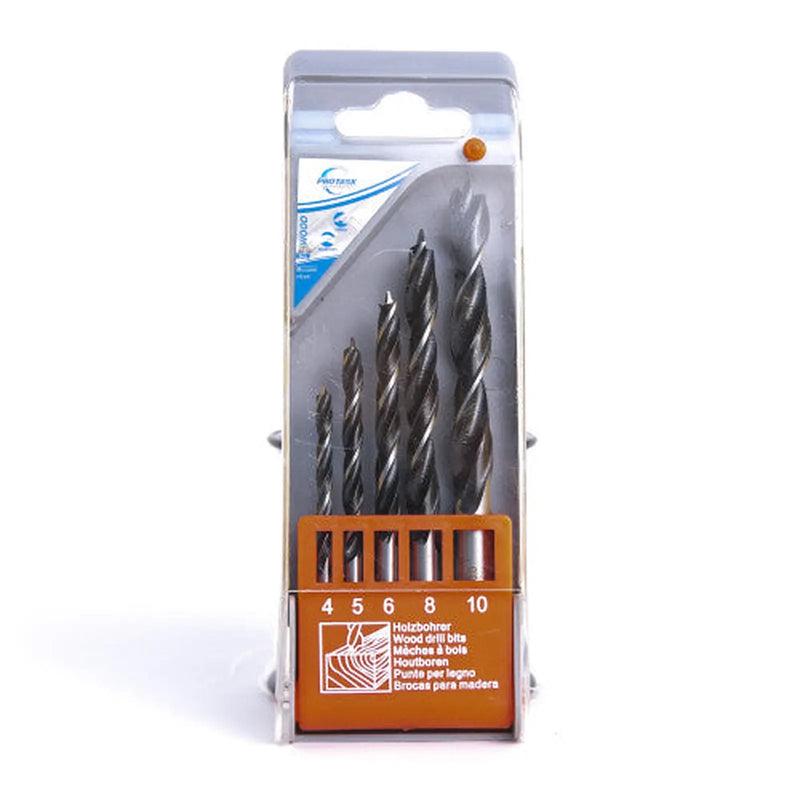 Centurion Protask 5 piece Wood Drill Bit Set - Pack of 5