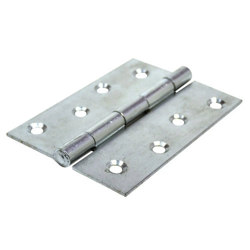 Centurion Steel Butt Hinges, Zinc Plated, 100mm - Pack of 5