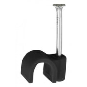 Centurion Black Cable Clips 7mm - Pack of 100