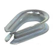 Centurion Steel Wire Rope Thimbles, Galvanised, 8mm - Pack of 10