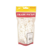 Centurion Modesty Blocks - White - 35mm - (40 PK) - Pack of 5