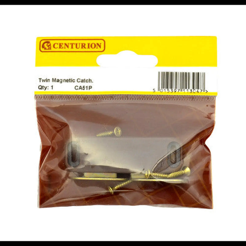 Centurion 70mm Brown Twin Magnetic Catch - Pack of 5