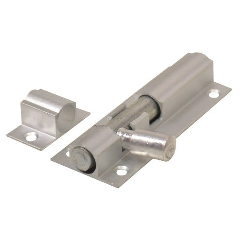 Centurion Straight Barrel Bolts, Aluminium, 25mm x 63mm - Pack of 10