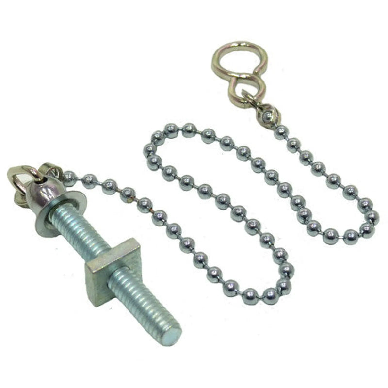 Centurion Sink Ball Chain With Stay, Chrome Plated, 300mm - Pack of 20