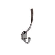 Centurion 125mm Solid Brass Hat & Coat Hook - Chrome Plated - Pack of 10