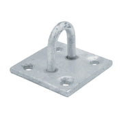 Centurion Steel Staple On Plate, Galvanised, 6mm x 50mm - Pack of 10