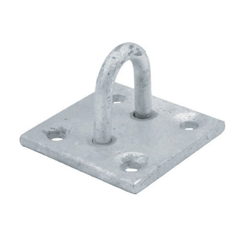Centurion Steel Staple On Plate, Galvanised, 6mm x 50mm - Pack of 10
