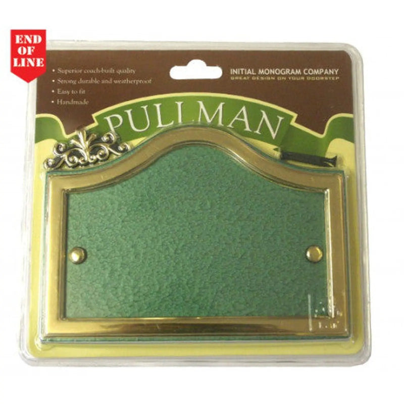 Centurion 24 x 13cm Green/Gold Pullman Blank - Pack of 5