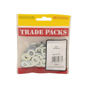 Centurion Flat Washers - Zinc Plated - M8 - (100 PK) - Pack of 5