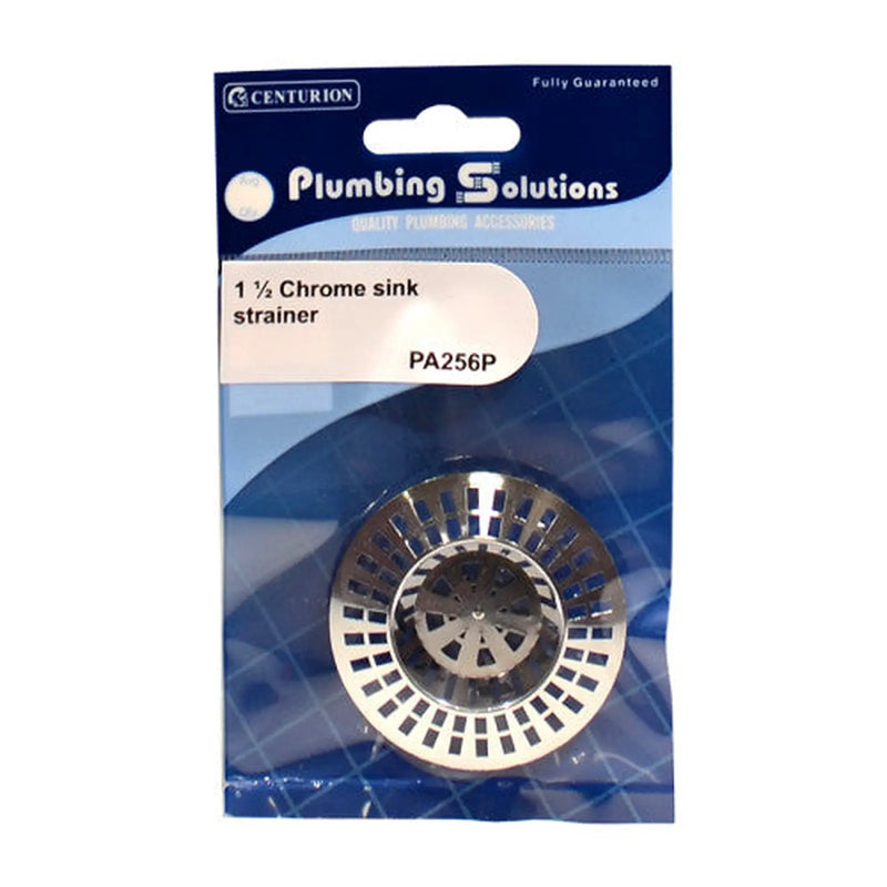 Centurion Sink Strainer - Chrome - 1 1/2" - Pack of 5