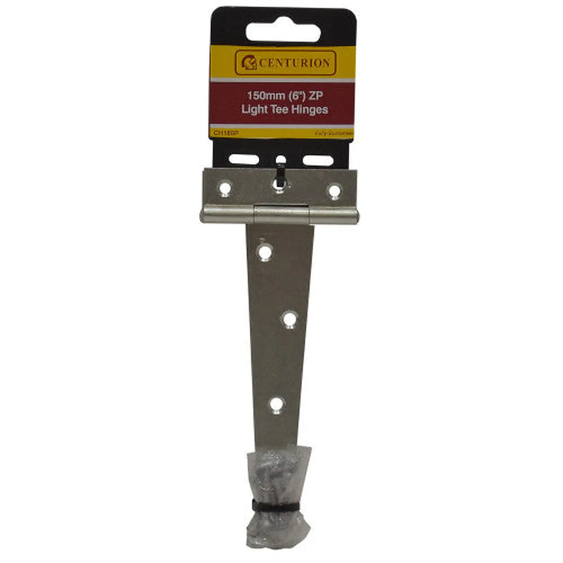 Centurion 150mm (6") ZP Light Tee Hinges   (1 pair) - Pack of 5