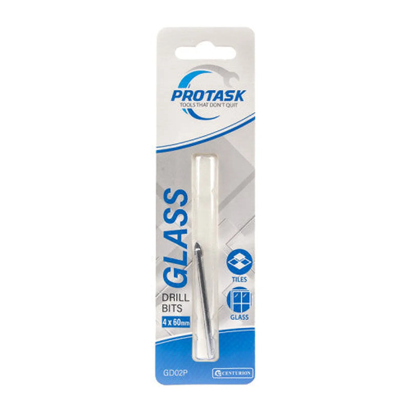 Centurion ProTask Tile & Glass Drill Bit 4mm x 60mm - Pack of 5
