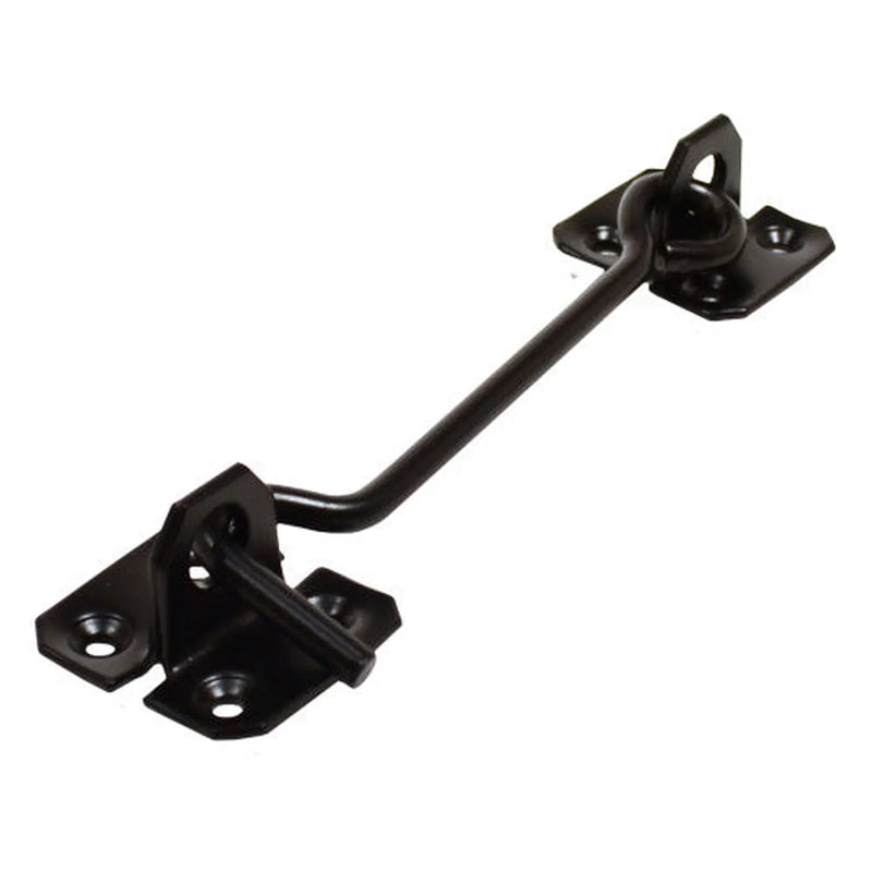 Centurion Wire Cabin Hooks, Epoxy Black, 150mm - Pack of 10