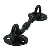 Centurion Cast Cabin Hook, Black, 100mm - Pack of 10