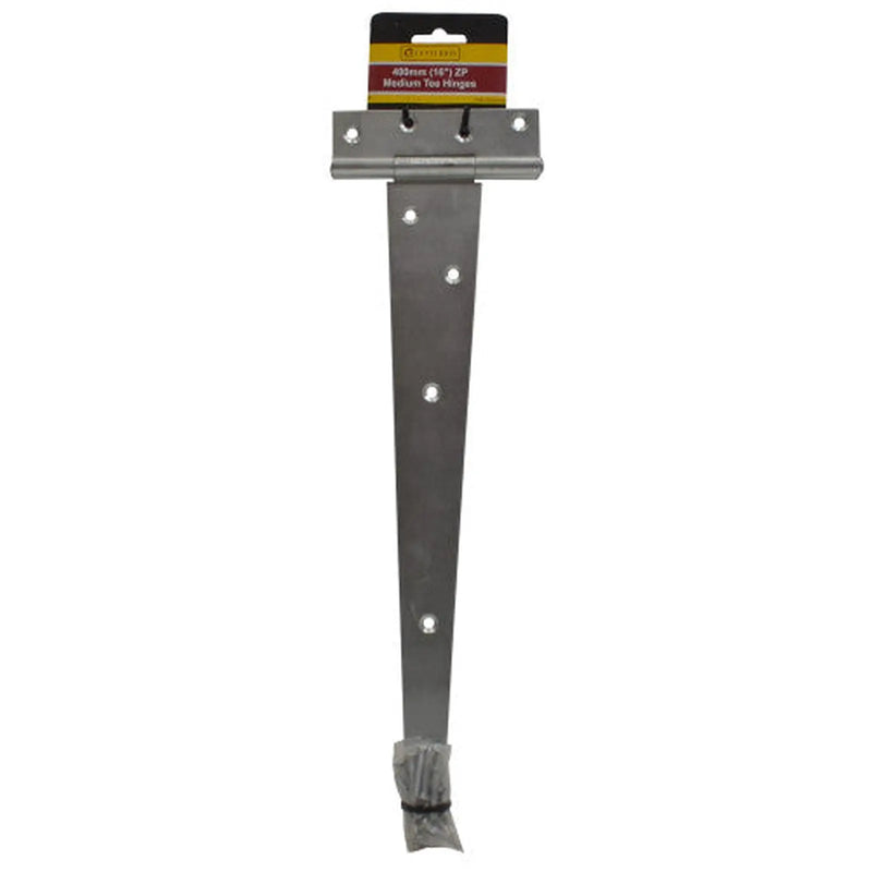 Centurion 400mm (16") ZP Medium Tee Hinges   (1 pair) - Pack of 5