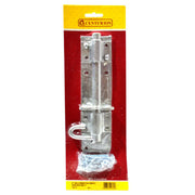 Centurion 200mm (8") Galvanised Brenton Heavy Padlock Bolt 1A Pattern - Pack of 3