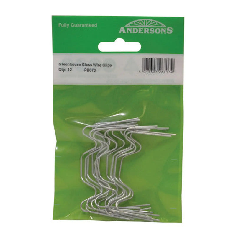 Centurion Spring Wire Glazing Clips, 'W' Clip - Pack of 5