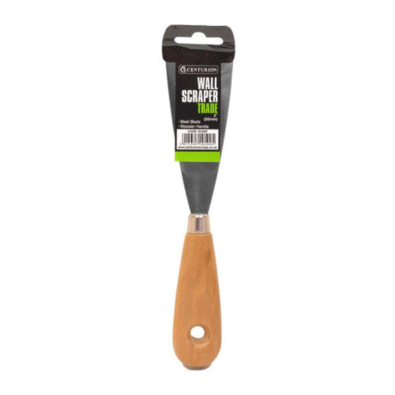 Centurion Trade Wallpaper Scraper with Wooden Handle, 50mm / 2" - Pack of 10