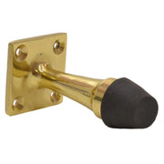 Centurion 70mm (2 3/4") PB Square Base Projection Door Stop - Pack of 10