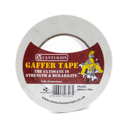 Centurion White Gaffer Tape 50mm x 50m Roll - Pack of 6
