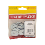 Centurion Flat Repair Washers - Zinc Plated - M6 x 25mm - (40 PK) - Pack of 5