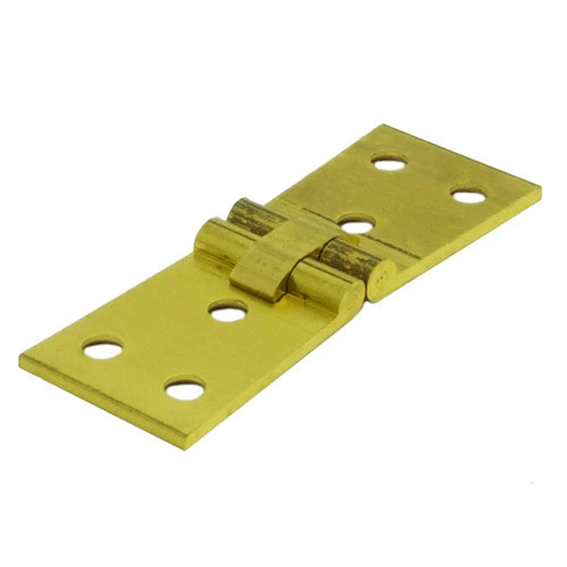 Centurion Solid Brass Counterflap Hinges, Polished Brass, 38mm x 102mm - Pack of 5