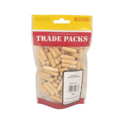 Centurion Fluted Wooden Dowels - M8 x 30mm - (120 PK) - Pack of 5