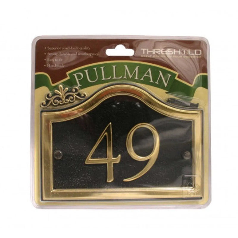 Centurion 27 x 13cm Black/Gold Pullman 49 - Pack of 2