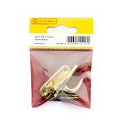 Centurion 40mm PB Victorian Tassel Hook (Pack of 2) - Pack of 5