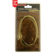 Centurion Walnut/Gold Numbered Plaque 0 - Pack of 2