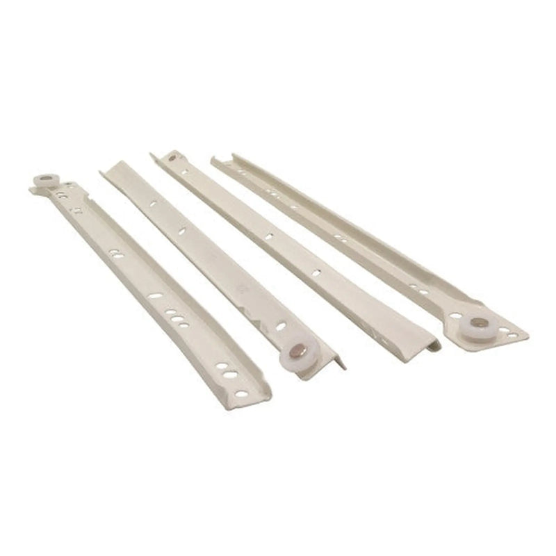 Centurion 350mm White Bottom Fix Steel Drawer Runner - Min Order 4
