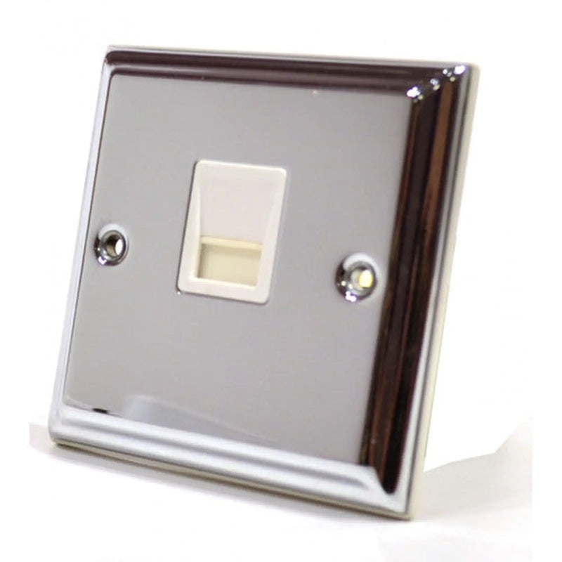 Centurion Polished Chrome Secondary Phone Socket - Min Order 4