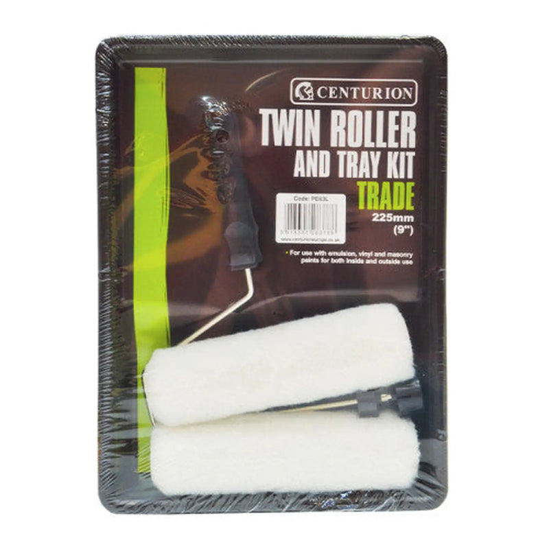 Centurion Trade Twin Roller and Tray 225mm x 38mm / 9" x 1½" - Pack of 10