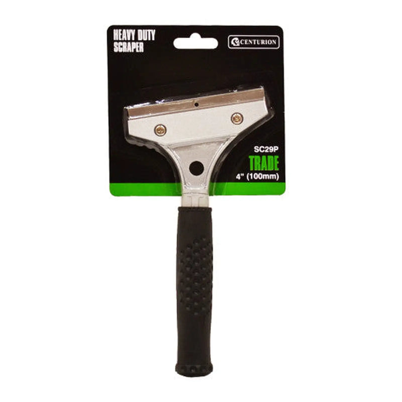Centurion Trade Heavy Duty Short Handle Scraper, 100mm / 4" - Pack of 5