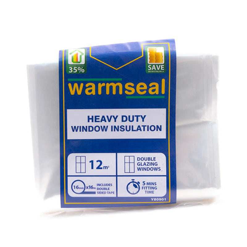 Centurion Warmseal Flexible Shrink Double Glazing Film, 9m2 - Pack of 5