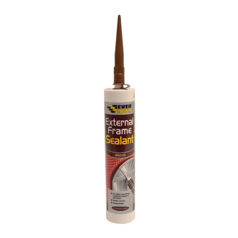 Centurion EverBuild External Frame Sealant, Brown - Pack of 12