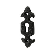 Centurion Fleur De Lys Escutcheon, Black 75mm - Pack of 20