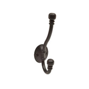 Centurion 130mm Premium Ball End Hat & Coat Hook - Black - Pack of 10
