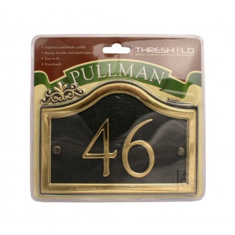 Centurion 27 x 13cm Black/Gold Pullman 46 - Pack of 2