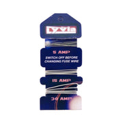 Centurion 5 , 15 & 30 Amp Fuse Wire on card - Pack of 20