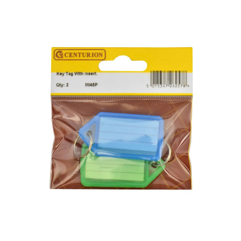 Centurion Key Tag With Insert (Pack of 2) - Pack of 5