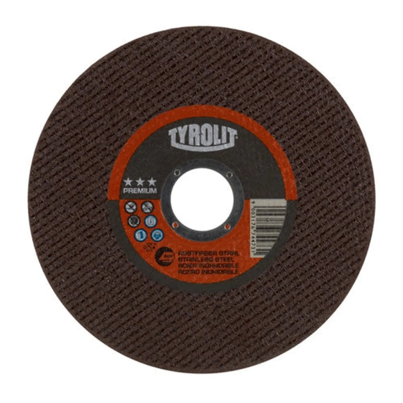 Centurion TYROLIT PREMIUM INOX 115 X 1.0 X 22.23MM - Min Order 4