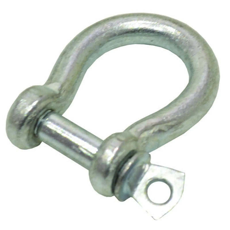 Centurion Steel Bow Shackles, Galvanised, 5mm x 19mm x 15mm - Pack of 10