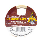 Centurion Masking Tape 50mm x 25m Roll - Pack of 6