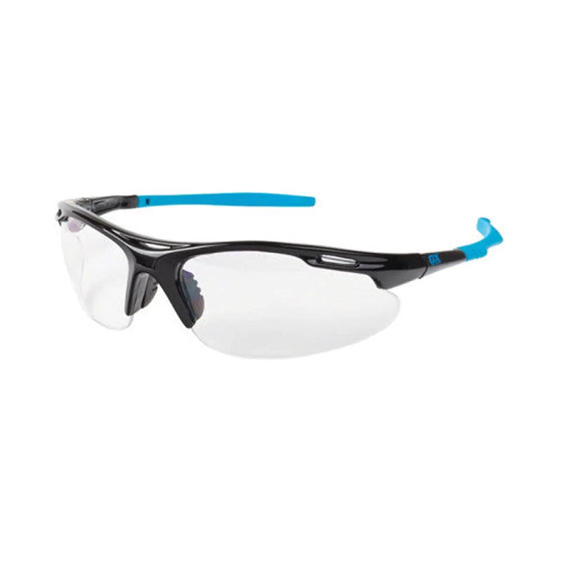 Centurion OX PROFESSIONAL WRAP AROUND SAFETY GLASSES - CLEAR - Min Order 2