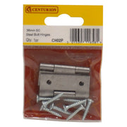 Centurion 38mm SC Steel Butt Hinge (1 pair) - Pack of 5