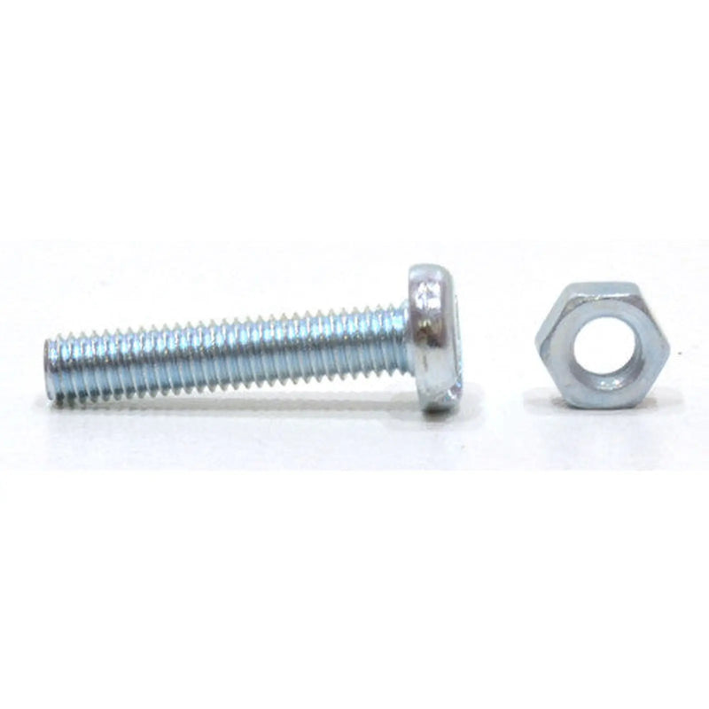 Centurion M6 x 16mm Machine Screws & Nuts - Zinc Plated - (Packs of 6) - Pack of 5