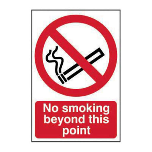 Centurion No smoking beyond this point - CLG (200 x 300mm) - Min Order 2