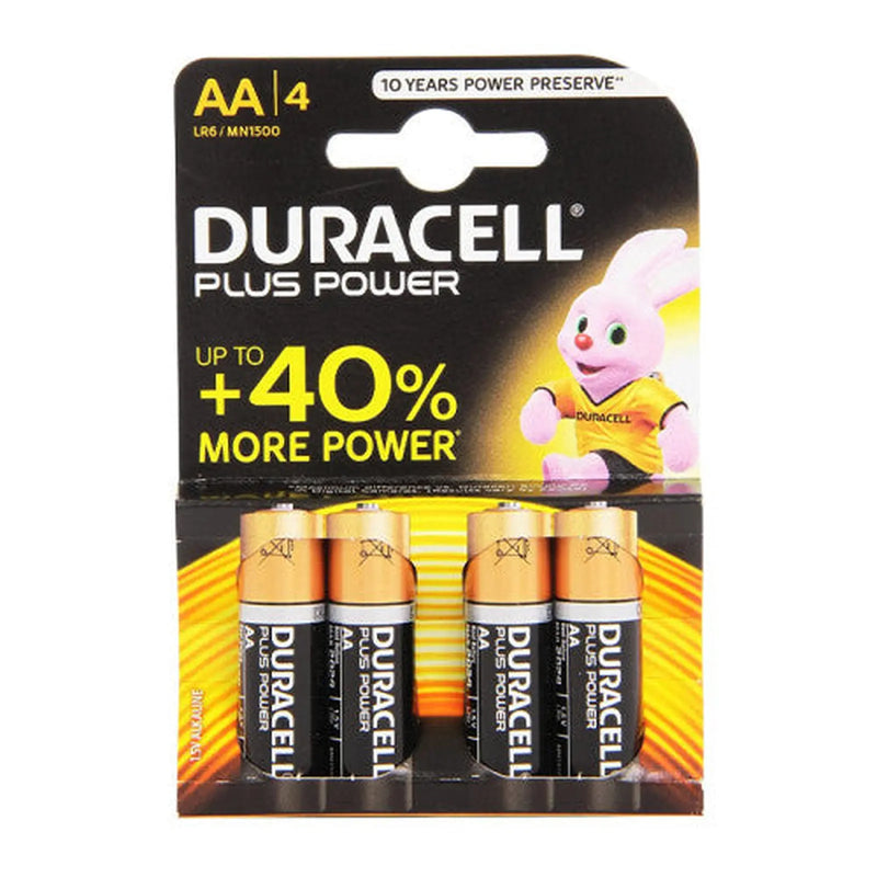 Centurion Duracell AA Batteries, 4 Pack - Pack of 10