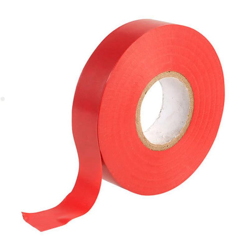 Centurion 19mm x 33m Red PVC Tape - Pack of 6